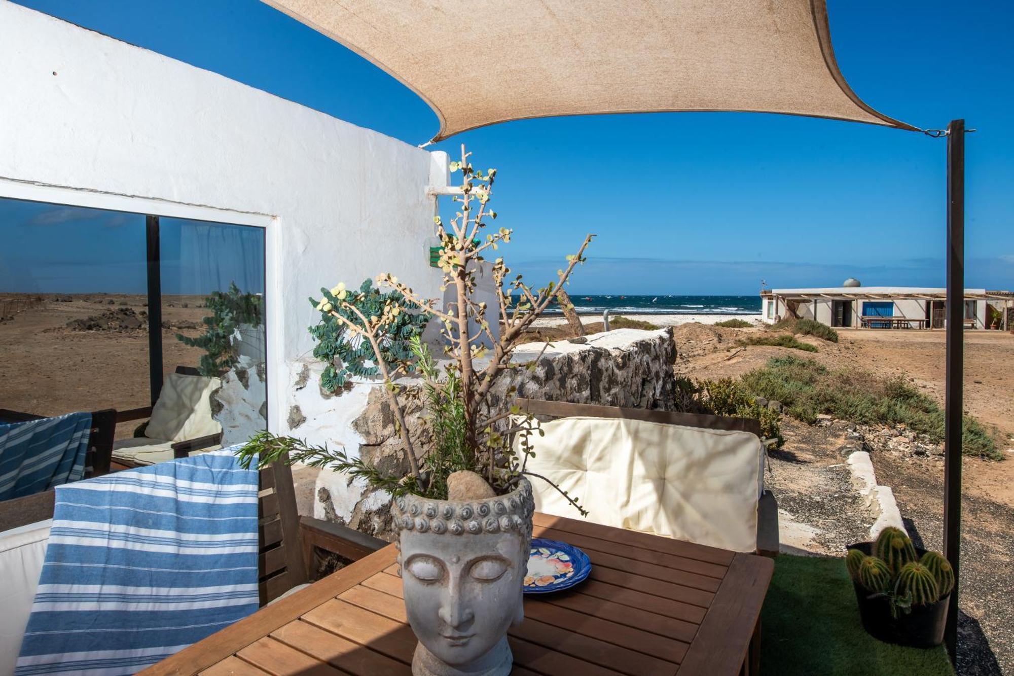 Casa Cueva Apartment La Oliva Luaran gambar
