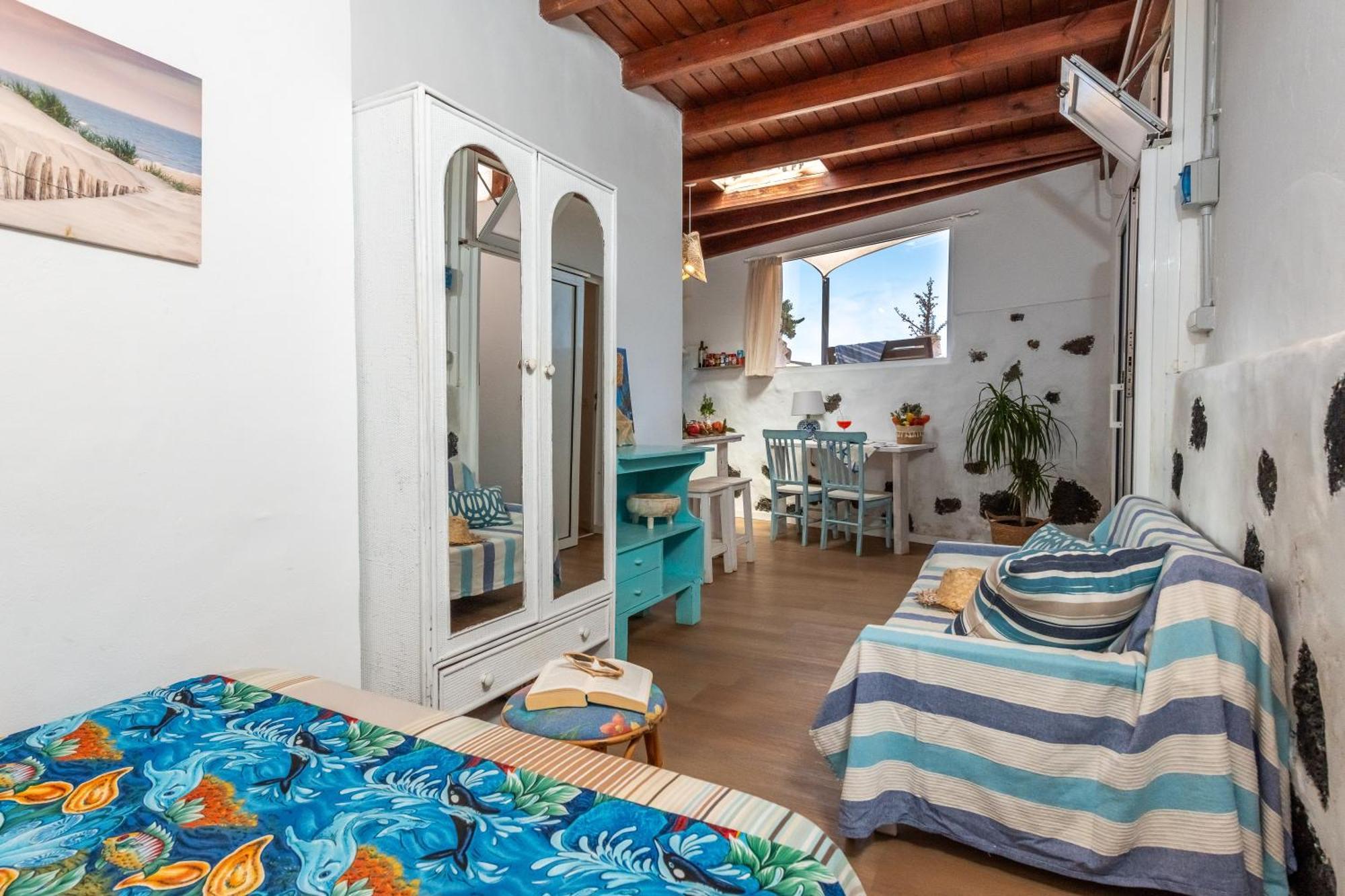 Casa Cueva Apartment La Oliva Luaran gambar